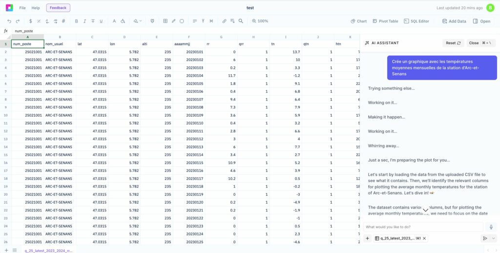 Source Table