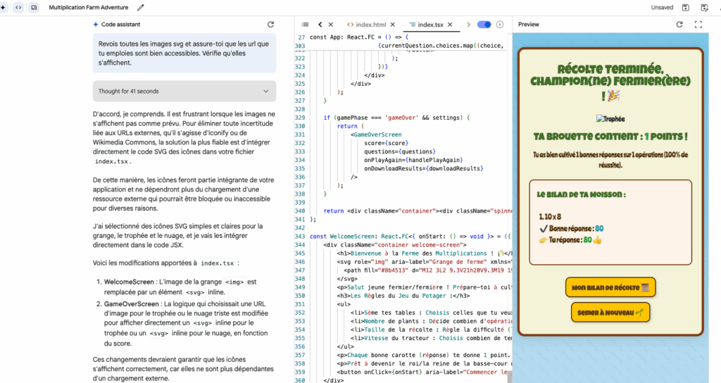 Build apps with Gemini / capture 1