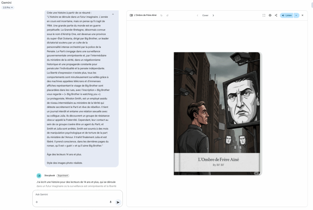 Storybook de Gemini / capture 1