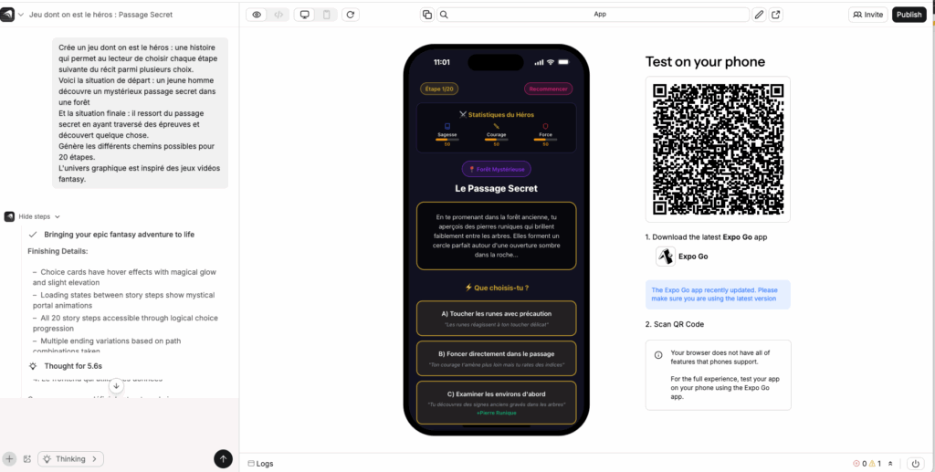 Create Anything / capture 1