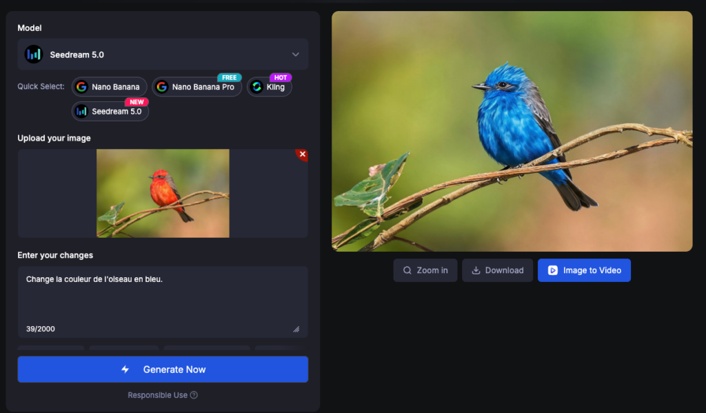 Vidmud AI Photo Editor / capture 3