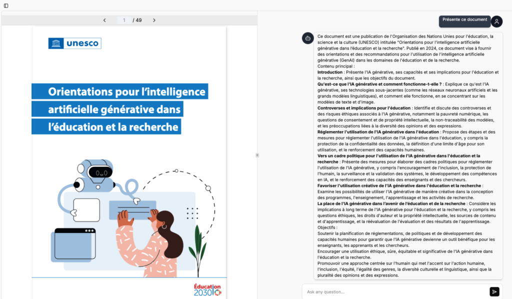 Chat Pdf GPT / capture 1