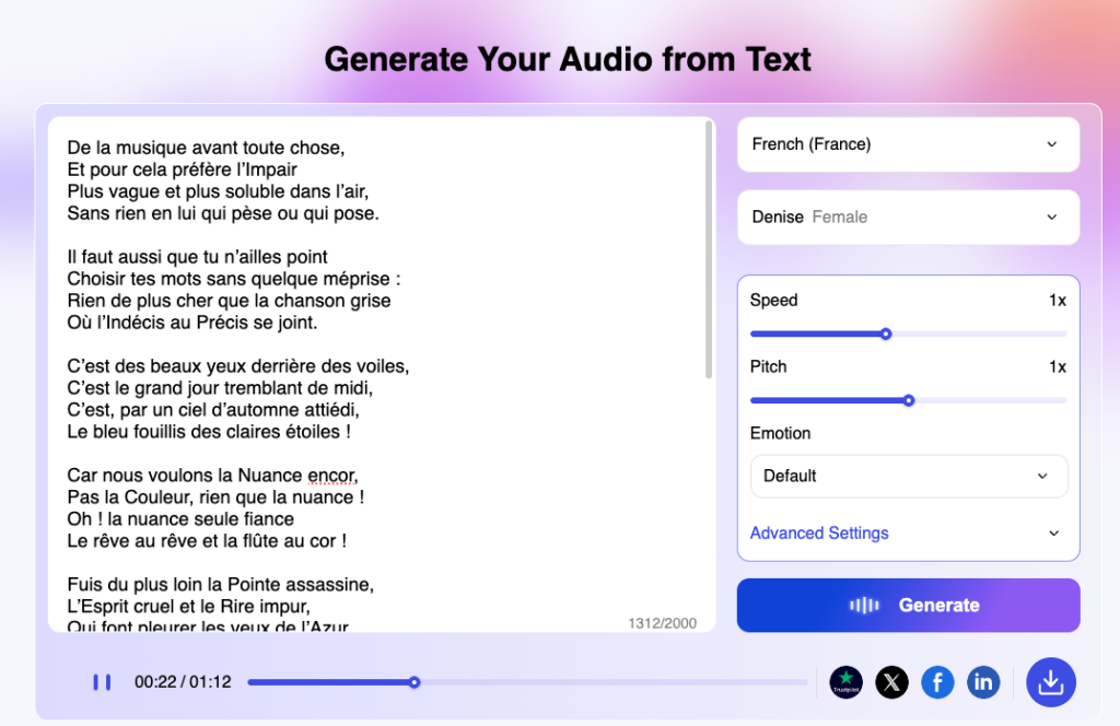 TextaVoice / capture 1