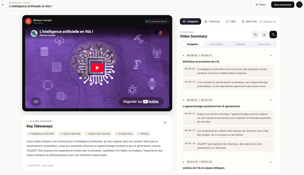 SummarizeVideoToText / capture 1