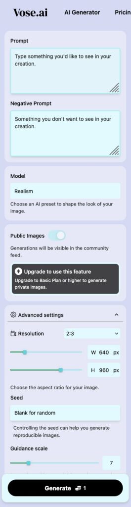 Vose / image 1