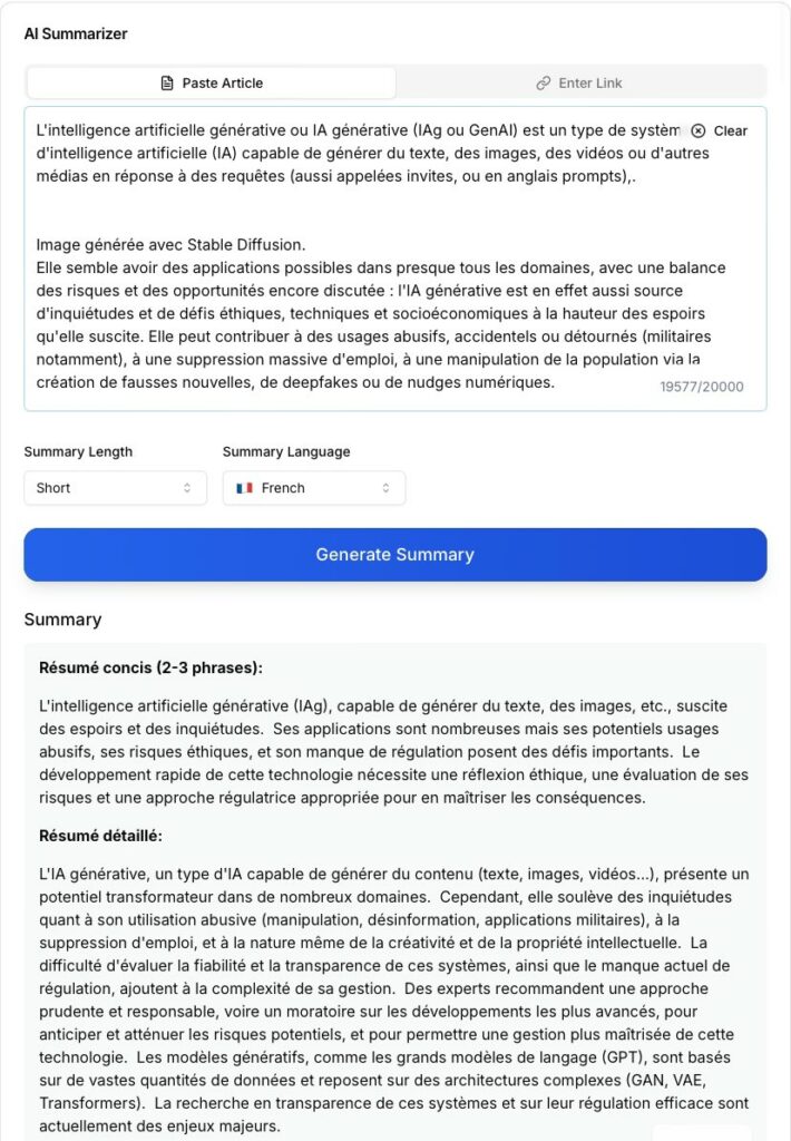 AI Summarizer / image 1
