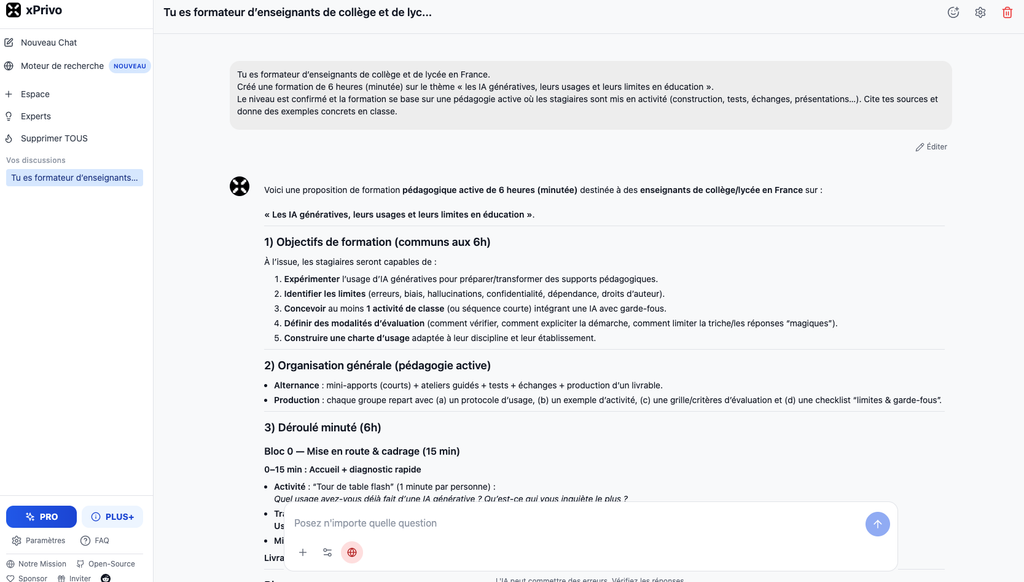 xPrivo / capture 1